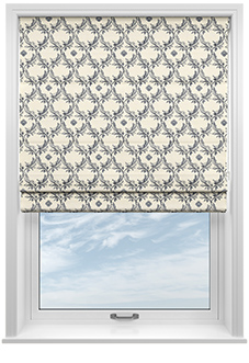 Vine and Bloom, Hudds - Twist&Fit Roman Blind